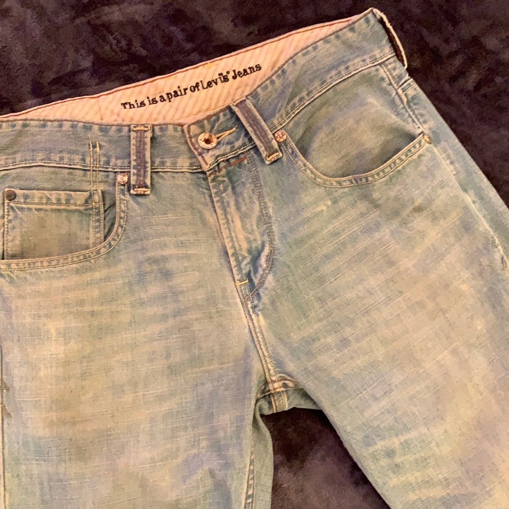 Well worn, soft, Levi’s